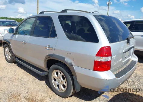 2001 Acura Mdx из США, поврежденный, VIN 2HNYD18851H505384